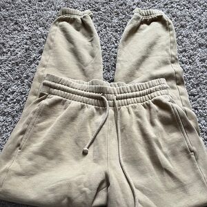 TNA Mustard/Dark Tan Cozy AF sweats